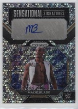 2023 Panini Prizm WWE Sensational Signatures Under Card Malik Blade Auto 0x7e