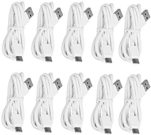 10-Pack USB-C Fast Charging Cables Rapid Quick Charge Cord Bulk Set