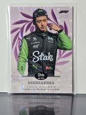 /25 Zhou Guanyu Topps Eccellenza F1 Trionfo Purple Parallel Formula 1 