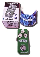 TC Electronic Corona Mini Chorus Effects Pedal Tested & Works 84586