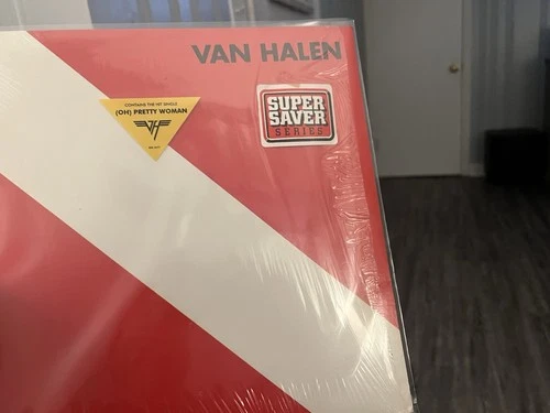 VAN HALEN Diver Down Vinyl VG+LP Warner BSK 3677 1982 in SHRINK Hype Us 1st Pres