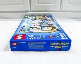 LEGO CITY MARINA 4644 BOAT BEACH TOWER QUAD BIKE SURFER DIVER 5 MINIFIGS MISB