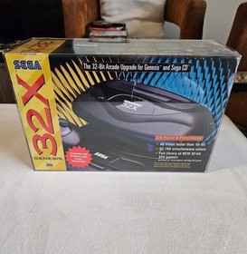 SEGA 32X CONSOLE COMPLETE IN BOX GREAT CONDITION TESTED & WORKS