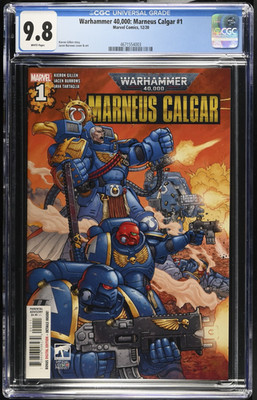 Warhammer 40k: Marneus Calgar #1 Jacen Burrows Cover/Art CGC 9.8