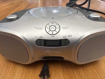 Memo, Rex, Portable Cd Player With Am/Fm Stereo Radio And Power Supply