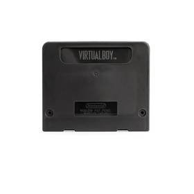 Nintendo Virtual Boy Game Cartridge Shell [Solid Black](Made in USA)