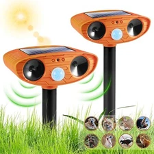 2-Pack Orange Ultrasonic Repeller (Regular) - House Pest Prevention