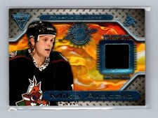 2000 Pacific Titanium #123 Mika Alatalo Game-Used Gear