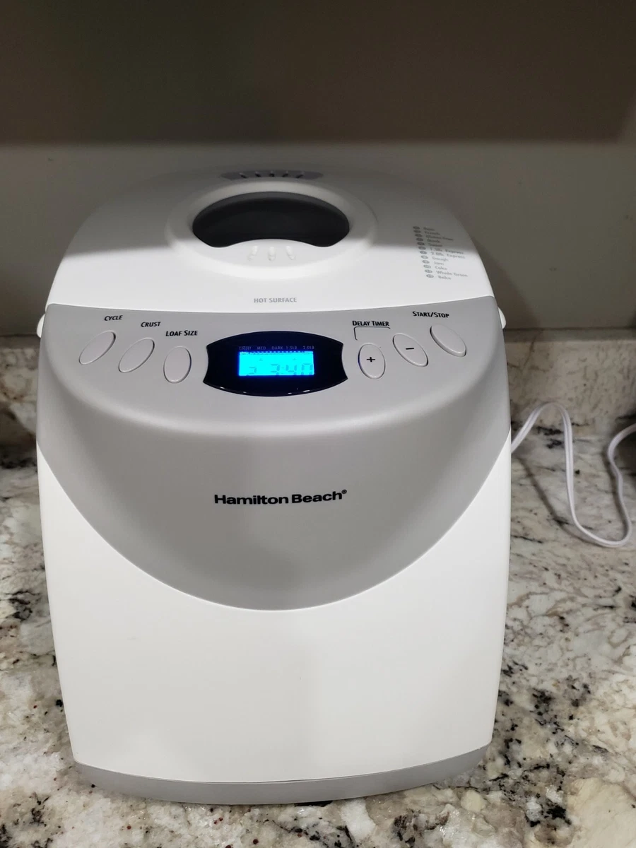 Hamilton Beach 2lb Digital Bread Machine Maker Gluten free Setting