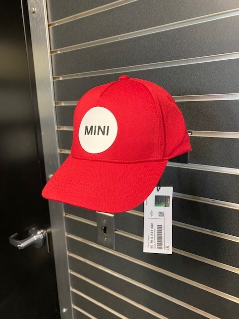 GENUINE MINI HAT CAP KIDS WORDMARK CIRCLE RED 80165A51680 | eBay