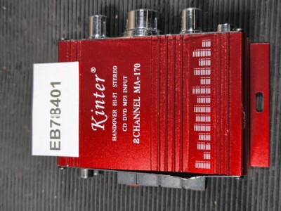Kinter MA-170 Stereo-Verstärker - Gebraucht, 2-Kanal, Tragbar