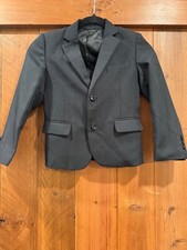 English Laundry Boy  s Blazer Jacket Black Polyester Easter Lined Size 8