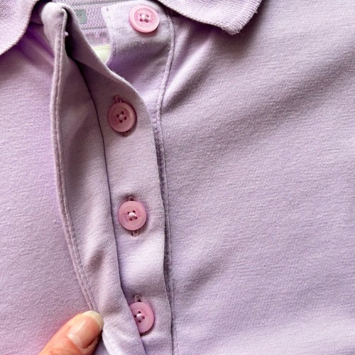 Nike Golf Dri-Fit Women's Casual Lilac Polo Shirt Size Medium - Picture 4 of 11