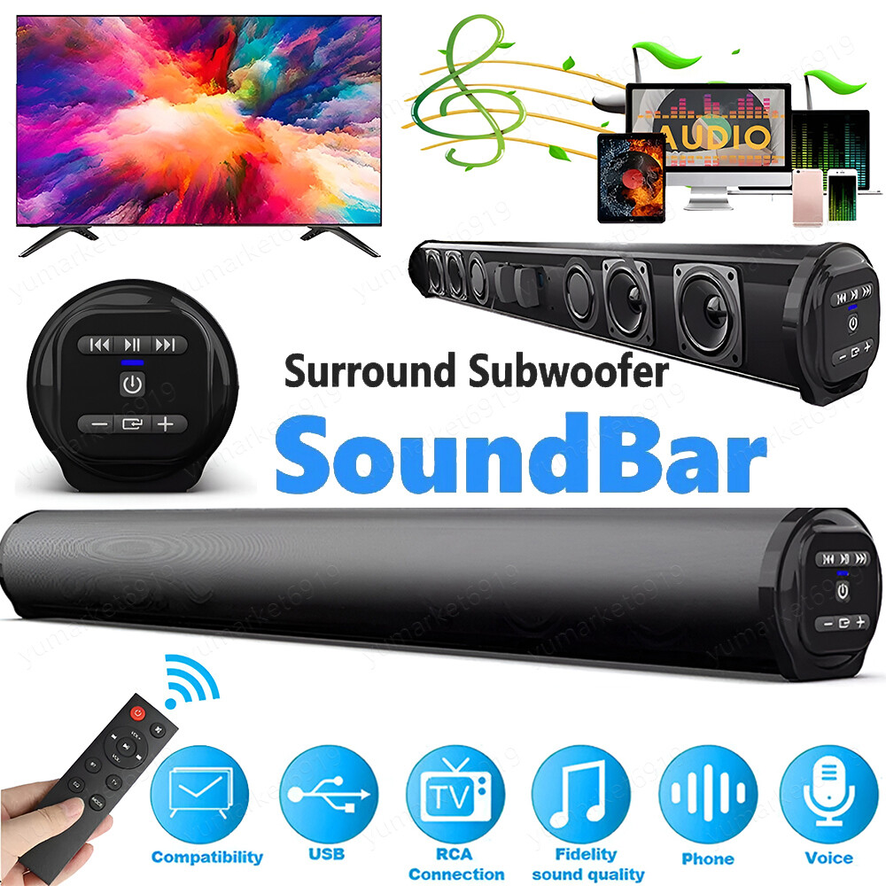 Bluetooth Speaker Soundbar Compatible With Toshiba Tv Toshiba-32 - Main Image