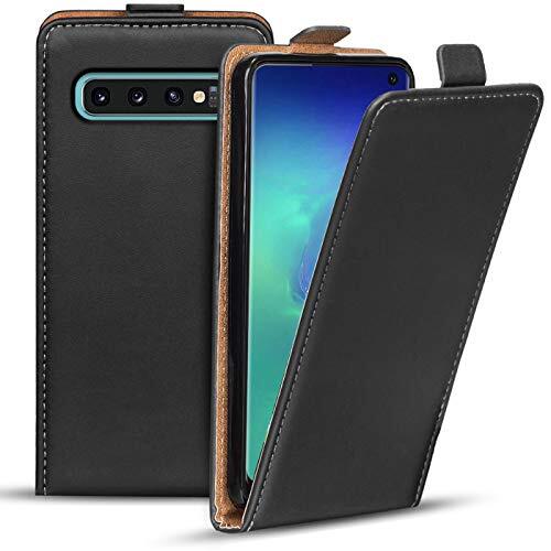 Verco Flip Cover per Samsung Galaxy S10, Custodia verticale Flip Case (u1c)