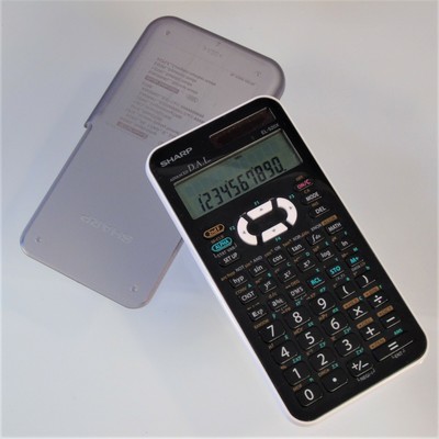 Sharp EL-520X Advanced D.A.L. Scientific Calculator Handheld w Cover