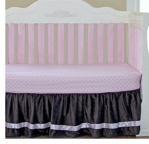 satin crib skirt