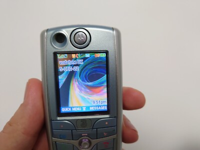 Motorola i1000 Plus (Nextel) Cell Phone iDen PTT - Black
