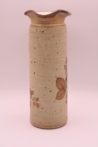 O'Keefe Tall Pitcher Pottery Berry Leaves Vintage - Picture 11 of 14