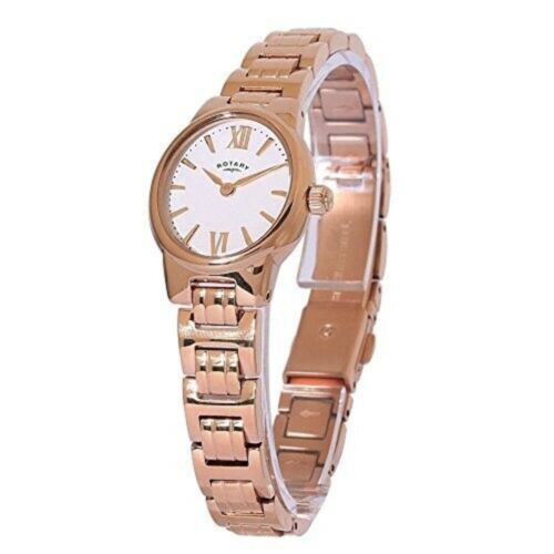 Rotary Women's Watch Rose Gold Stainless Steel Bracelet LB02749/01 - Picture 1 of 2