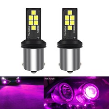 2x 1156 LED Bulbs BA15s 5008 7506 Colorful Bright Turn Signal Brake Tail Light