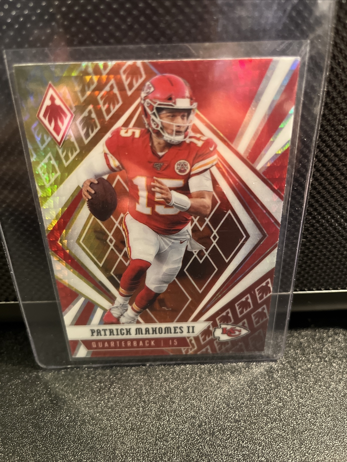 2020 Panini Phoenix -  Fire Burst #45 Patrick Mahomes