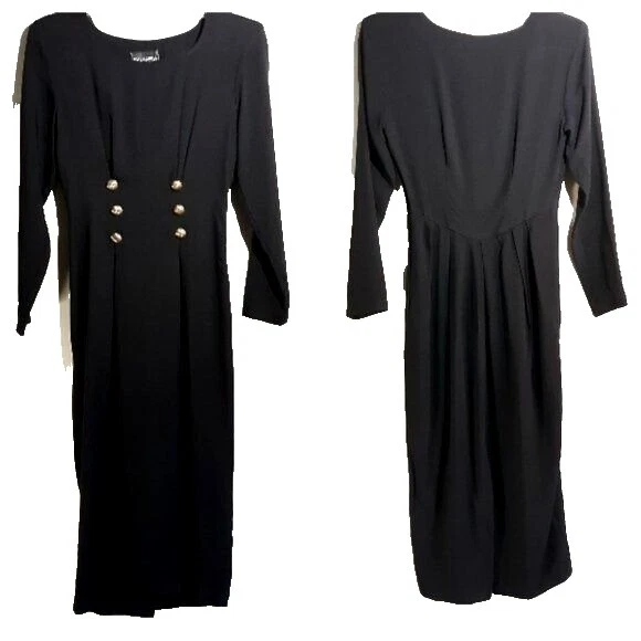 Black 1970s Vintage Dresses for Women