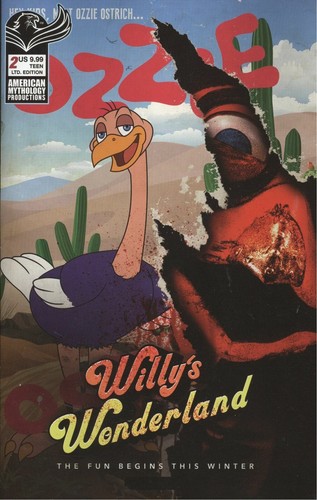 Cómics de la precuela #1-4 de Willy's Wonderland #1-4 casi nuevo 2022 de mitología americana - Imagen 9 de 16