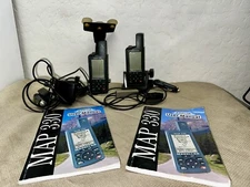 2 Magellan Map 330 GPS w/ Car Power Supplies- Untested