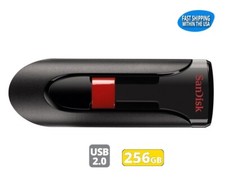 Sandisk Cruzer Glide 256GB 2.0 USB Flash Drive Memory Thumb Drive