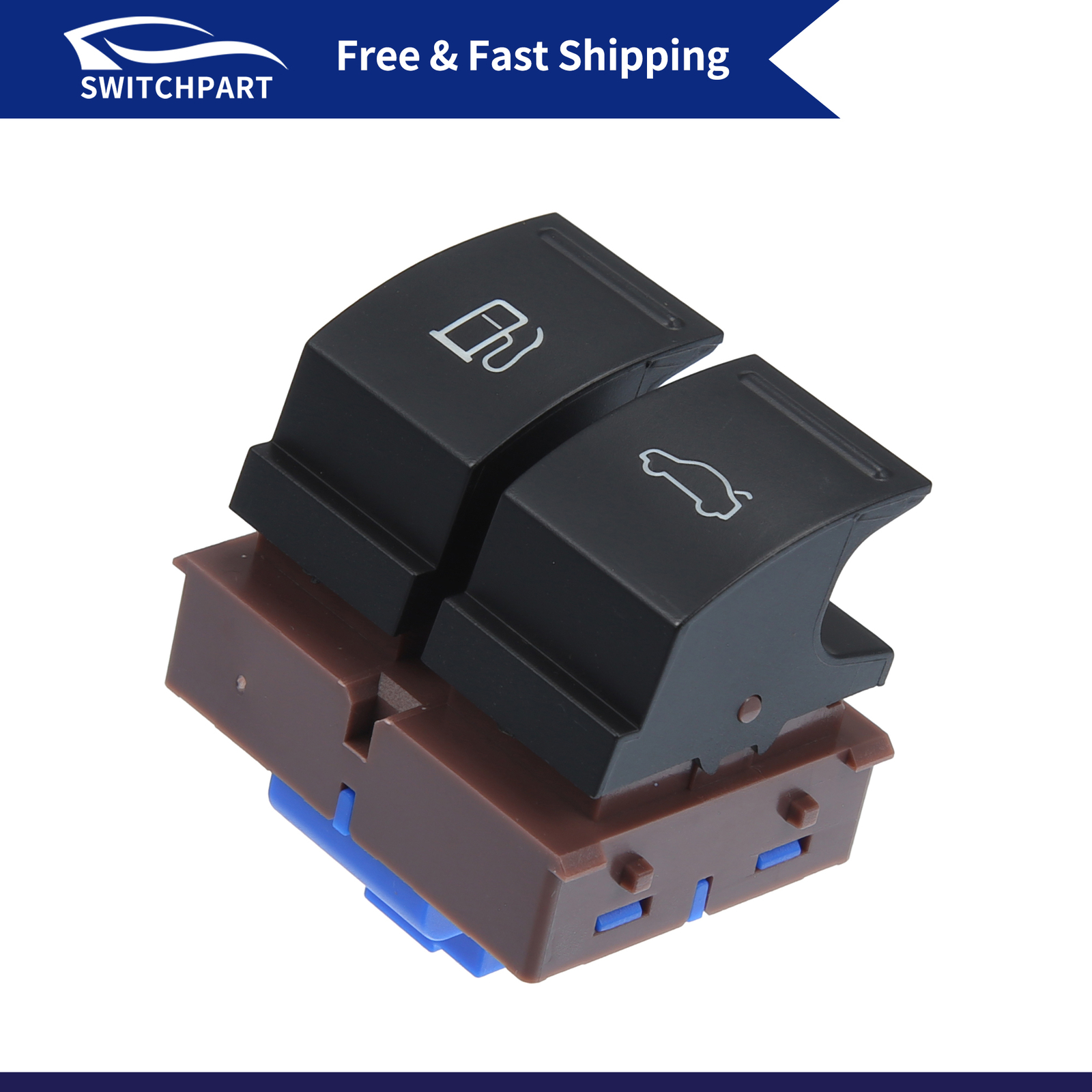 Fuel Tank Door Trunk Lid Release Button Switch fits for VW CC - 1 pcs