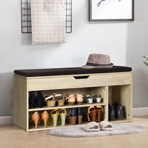 Schuhbank Schuhregal Schuhablage Sitzbank Truhenbank Kommode mit