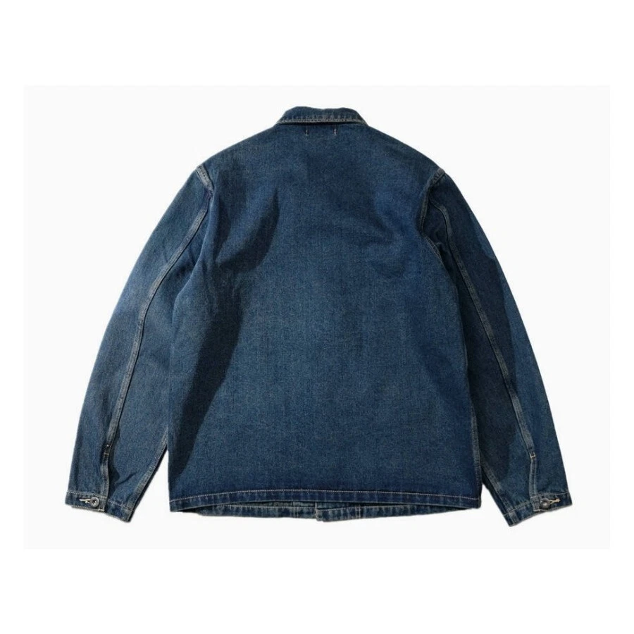 RRL Indigo Jersey Bomber Jacket L オンライン卸売販売