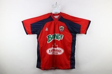 Vintage 2003 2004 Mens XL Boing Mexico CD Irapuato Football Soccer Jersey Red