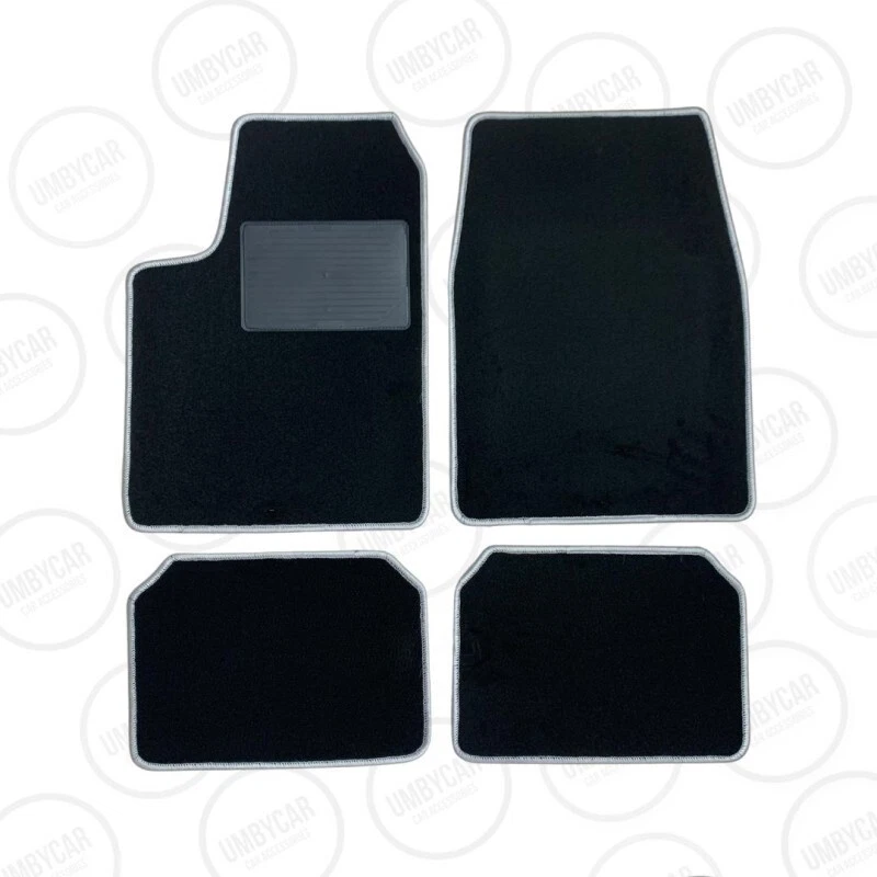 AUTO-STYLE Set di tappetini in Velour Compatibile con Fiat Grande Punto 2005-2011