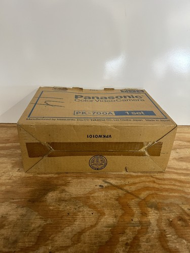 Panasonic Color Video Camera Model PK-700a W/Box-Styrofoam-Manual -Made in Japan - Picture 14 of 14