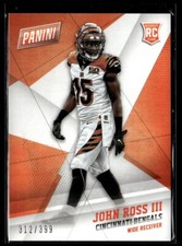 2017 Panini Black Friday John Ross III 312/399 Cincinnati Bengals #75