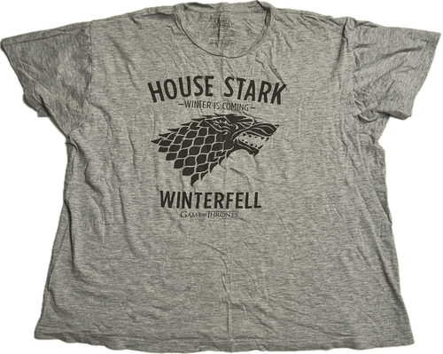 T-shirt Game Of Thrones Winter Is Coming, Noir, Taille M, NEUF Avec étiquettes