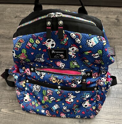 KOI Printed‎ Medical Backpack Tokidoki Denim Daze KOI Printed Medical Backpack Tokidoki Denim Daze main image 3