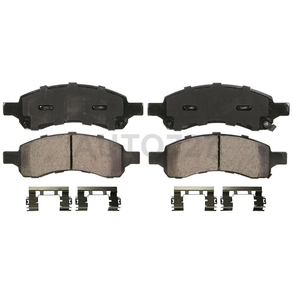 Juego de 2 pastillas de freno de disco delanteras traseras Wagner para Isuzu Ascender 2006 2007 2008 Foto 2 de 4