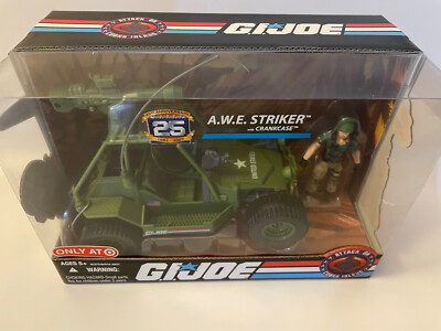 GI Joe A.W.E. Striker with Crankcase v2 Target Excl Factory Sealed box damage