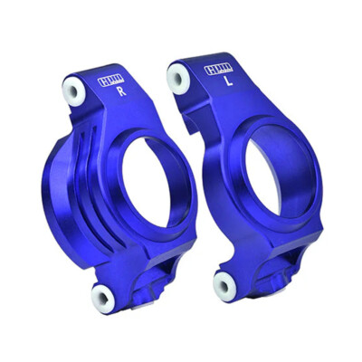GPM Element Enduro Sendero Trail Truck Aggiornamento Parti Aluminium Front Shock Mount - 2Pc Set Grey Silver