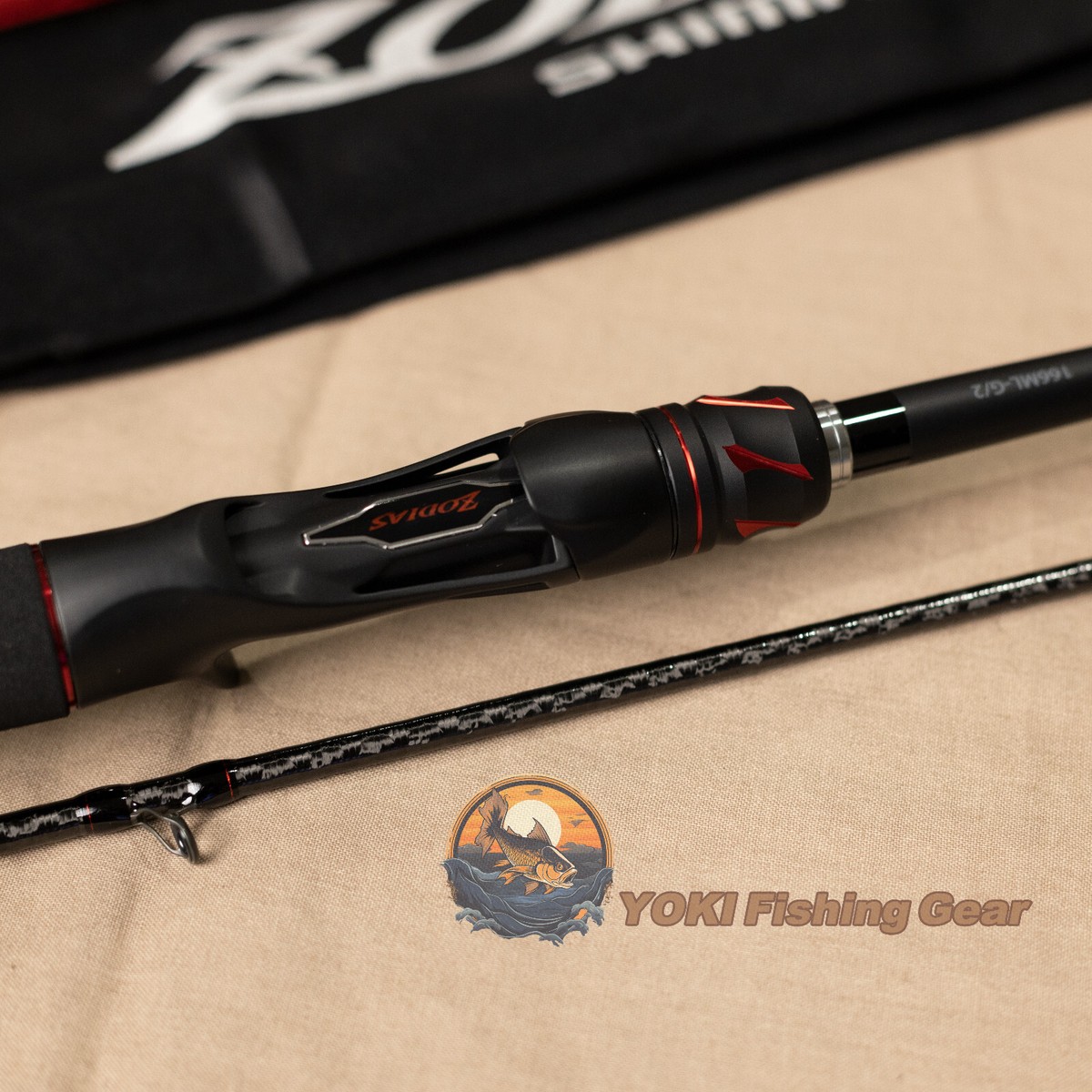 Shimano Zodias 166ML-G/2 Bass Baitcasting Rod-Watch Our Product