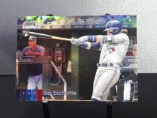2020 Bo Bichette RC Topps Stadium Club Chrome Refractor # 112 Rookie Blue Jays 