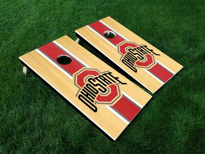OSU Ohio State Cornhole Board Decal Wrap Skin (Qty 1) 24.25'' x 48.25''