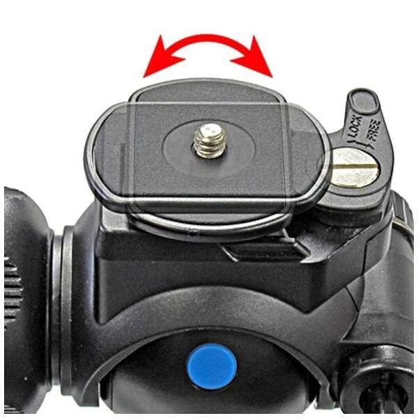 FHD-43M Official Velbon Oil Fluid Head "UNC1/4" - Image 3 of 4