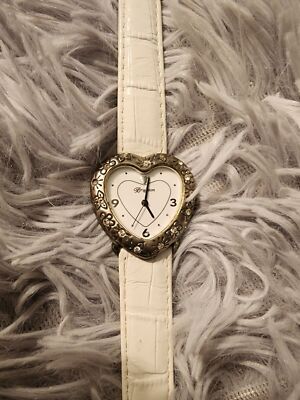 Brighton Hearts Two Tone Crystals Watch Pretty Tough Two Tone Heart Watch Band - Brighton main image 4
