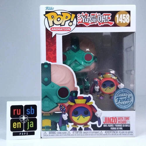 Funko Pop! Anime Yu-Gi-Oh! Jinzo with Time Wizard Special Edition #1458