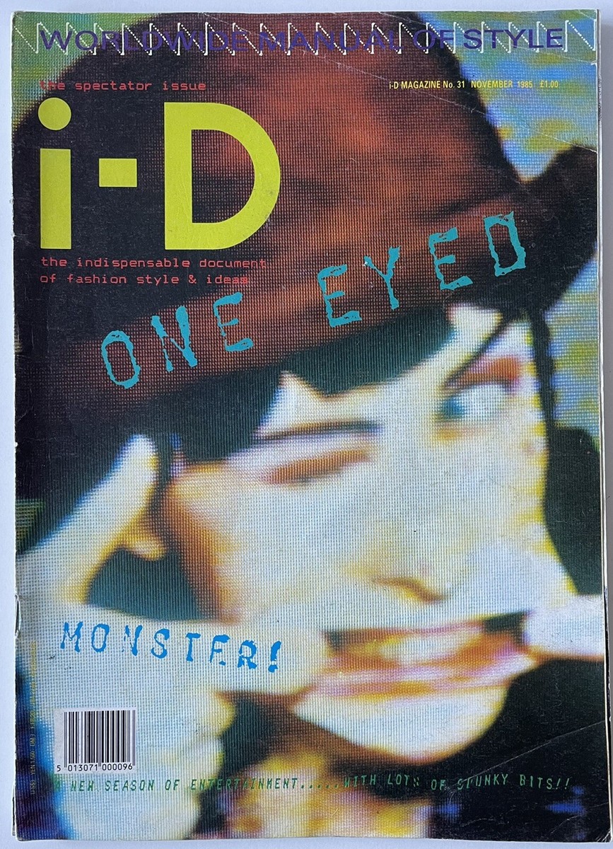 i-D magazine # 31 November 1985 - The Spectator Issue | eBay UK