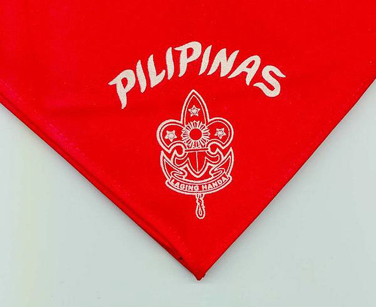 BOY SCOUTS OF PHILIPPINES - SENIOR SCOUT (SS) Official Neckerchief (N/C) /  Scarf